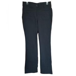 89th & Madison Classic Black Straight-Leg Pants